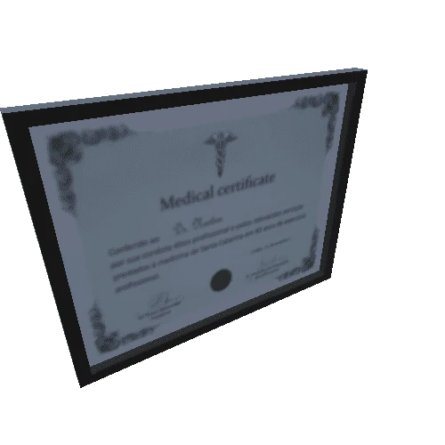 Certificate 1